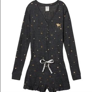 Victoria secret PINK pj romper (LAST CHANCE)